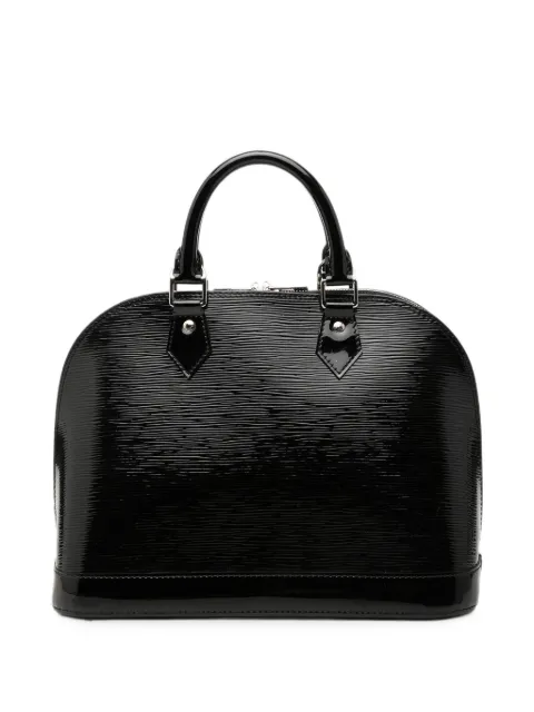 Louis Vuitton Pre-Owned 2011 Electric Epi Alma PM handbag Black W5F7W3NPXFRV5ZVQ