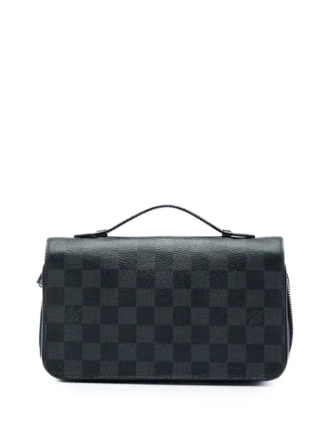 Louis Vuitton Pre-Owned 2019 Damier Graphite Zippy XL Wallet long wallets Black YOFA6ZQVF9KVO1TA