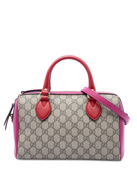 Gucci Pre-Owned 2016-2026 Small GG Supreme satchel Neutrals TTMEX6E8RLORRHNP