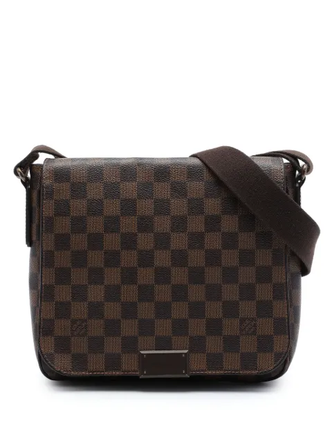 Louis Vuitton Pre-Owned 2015 Damier Ebene District PM crossbody bag Brown Y7YMAWS3RFVBF7XS