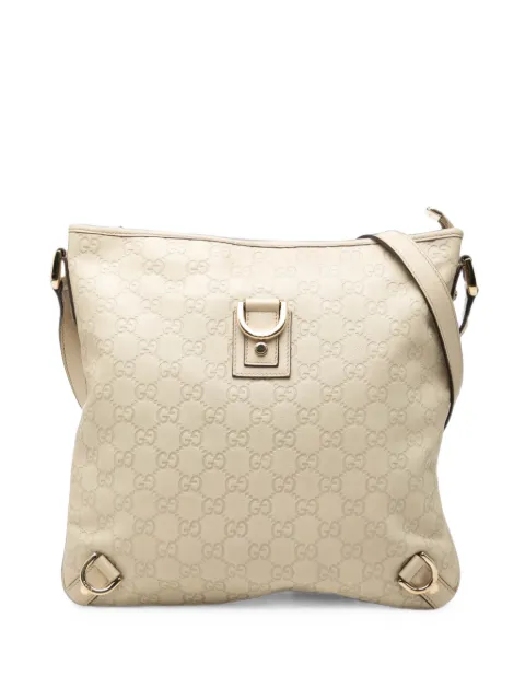 Gucci Pre-Owned 2000-2013 Guccissima Abbey D Ring crossbody bag Brown QHAXHEREYO9C2MAQ