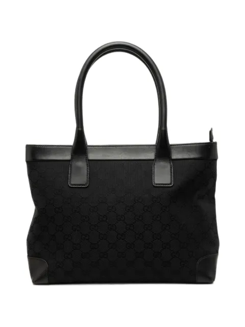 Gucci Pre-Owned 2000-2015 GG Canvas tote bag Black M8RBBUEVWTM18M90