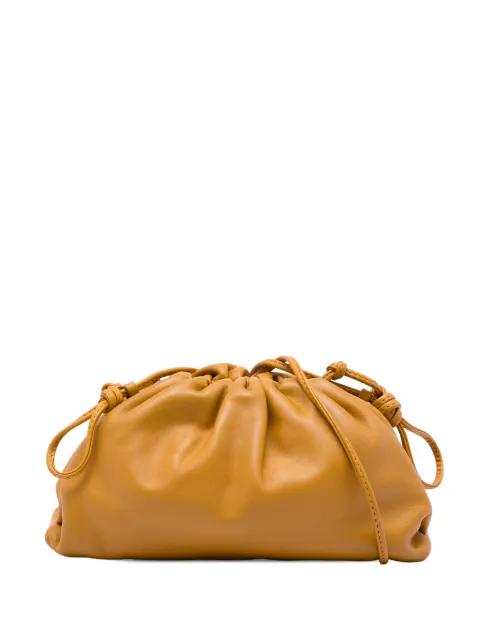 Bottega Veneta Pre-Owned 2012-2026 Lambskin The Mini Pouch crossbody bag Brown QA2K1YWK530L34W9