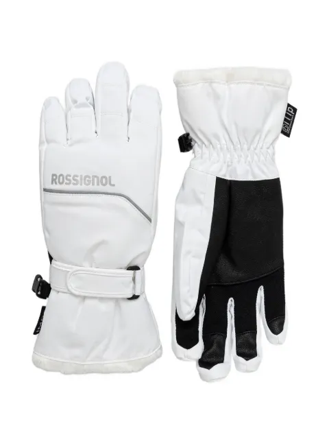 Rossignol touch-strap ski gloves White RLOWG04