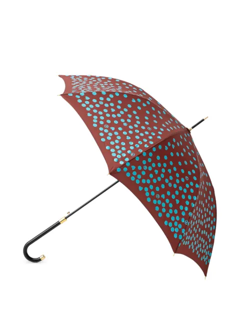 Moschino polka-dot umbrella Brown 8939