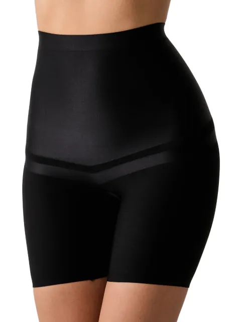 Chantelle high-waisted mesh-panel shapewear Black C1B550