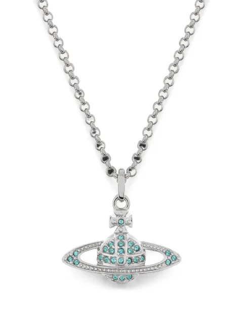 Vivienne Westwood Mini Bas Relief pendant necklace Silver 6302008602P763P763
