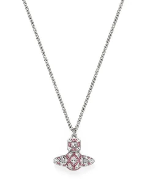 Vivienne Westwood Rachelle Bas Relief Pendant necklace Silver 630203J902P788
