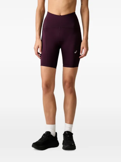 ASICS Road logo-print running shorts Purple 2012C967