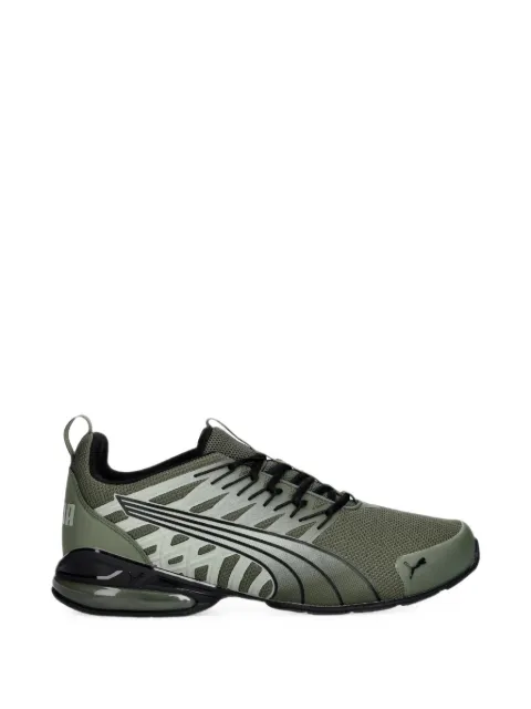 PUMA mesh-panelled low-top sneakers Green 379601