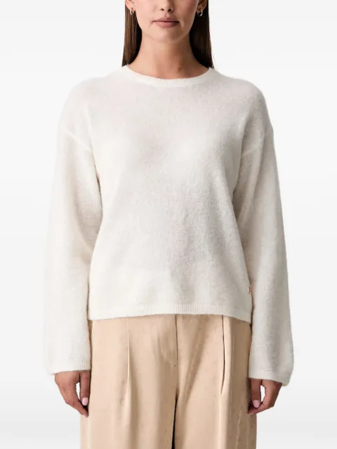 Mos Mosh Mape crew-neck sweater White 173310
