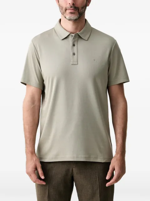 Michael Kors embroidered-logo polo shirt Green CS15073C93