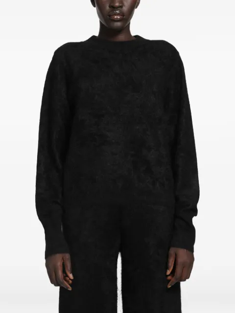 Thom Krom brushed sweater Black WK155