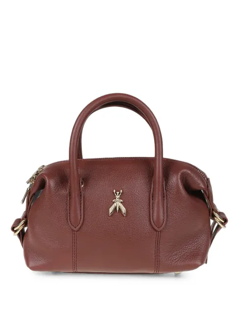 Patrizia Pepe logo-plaque tote bag Brown 8B0010L162