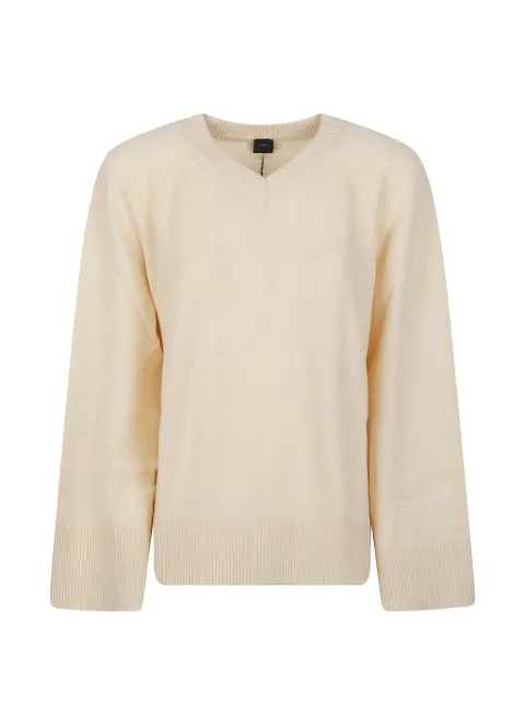 PINKO V-neck raglan-sleeve sweater Neutrals 107207A3G1