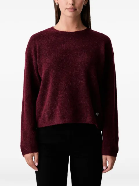 Mos Mosh Mape crew-neck sweater Red 173310