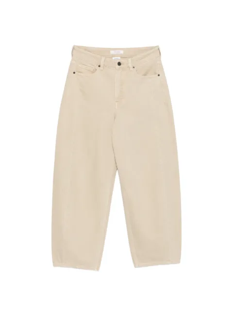 JcSophie Pita zip-up straight-leg jeans Neutrals P5501