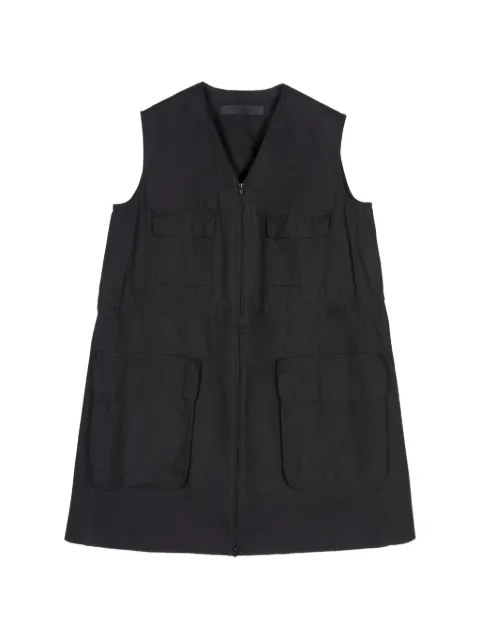JNBY cargo-pocket A-line mini dress Black 5Q8G10890