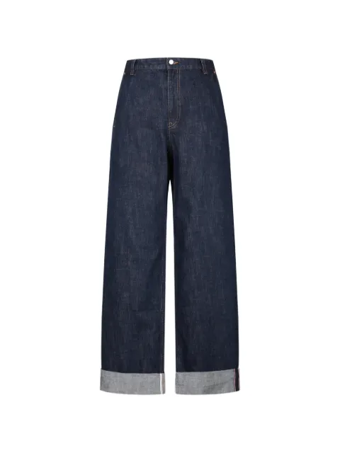 JNBY straight-leg turned-up jeans Blue 5Q8E13770