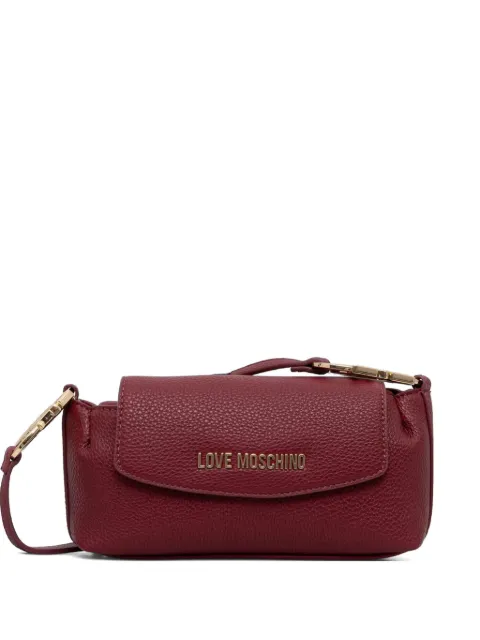 Love Moschino logo-lettering cross body bag Red JC4013PP1PLB0