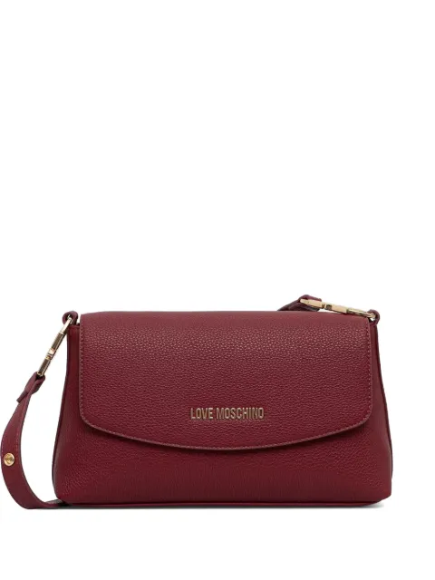Love Moschino logo-lettering cross body bag Red JC4017PP1PLB0
