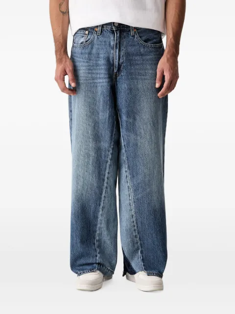 Levi's Baggy panelled wide-leg jeans Blue 0081B