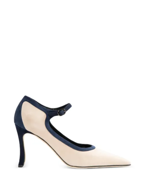 Manolo Blahnik Churla pointed-toe pumps Neutrals 3263207