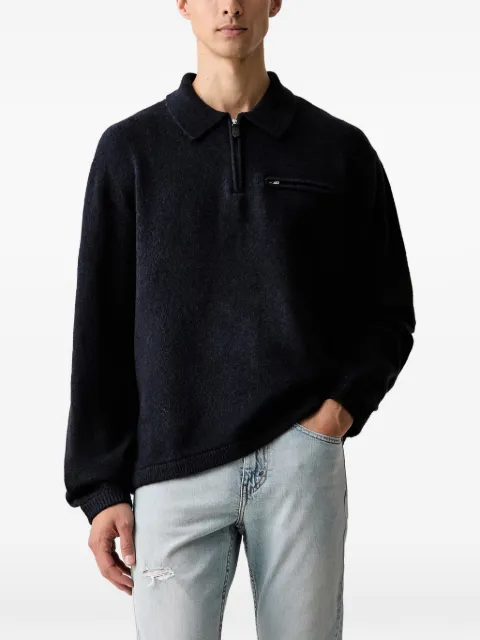 Levi's Boulder quarter-zip sweater Blue 007W2