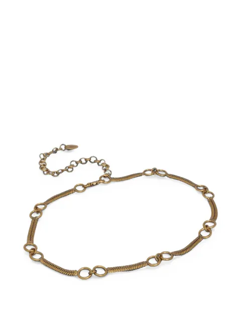Levi's Franchesca snake-link chain belt Brown 008DQ