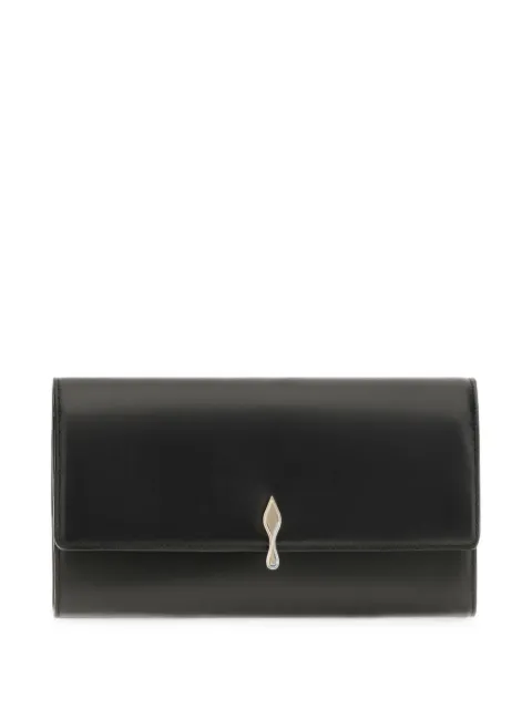 Christian Louboutin Bettina leather clutch bag Black 3265200CM6S