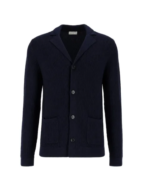 Ballantyne waffle-knit cardigan Blue B2K1627W018