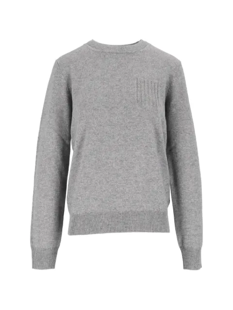 Peserico chest-pocket sweater Grey A99202F12A9283