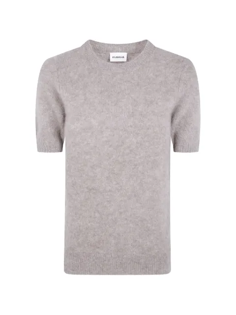 P.A.R.O.S.H. short-sleeve knit sweater Grey D541530LYAK