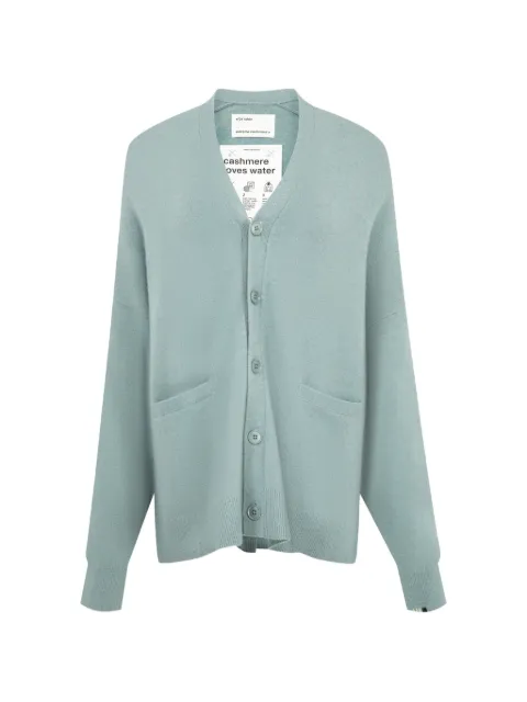 extreme cashmere Tokio V-neck cardigan Blue 024