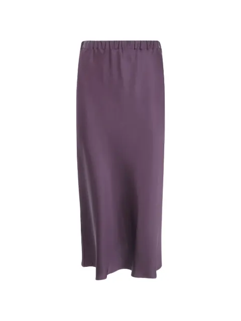 Antonelli elasticated-waist midi skirt Purple M9184R355C