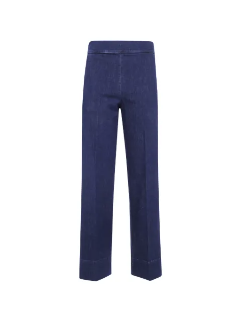 CIGALAS elasticated-waistband straight-leg jeans Blue 3019511Y