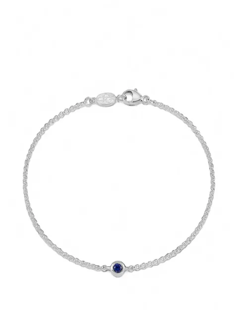 DOWER AND HALL Dewdrop sapphire bracelet Silver TWB3BSAPP