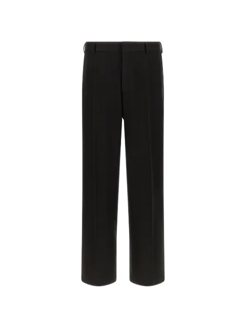 Cellar Door Milo pressed-crease trousers Black 110706Q12499