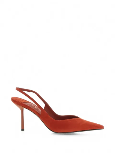 Le Silla Vivienne suede pumps Red 4206D080BYPPVEP