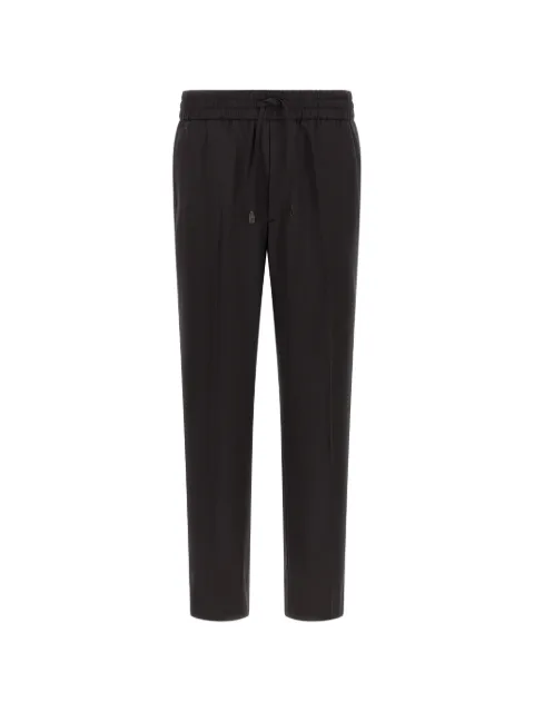 Brioni Asolo drawstring-waist trousers Black RP2Z0LOEA342000
