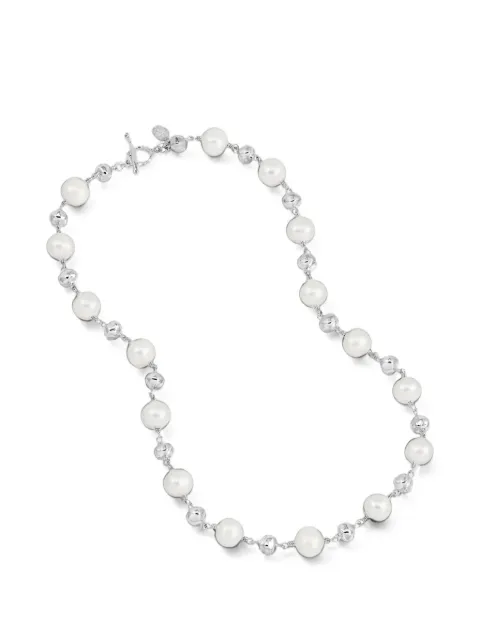 DOWER AND HALL Nugget freshwater pearl necklace Silver PLBN26SWP