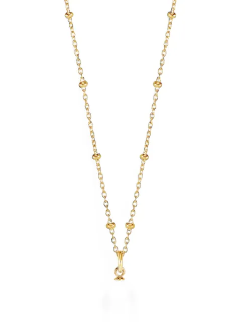 DOWER AND HALL pearl pendant necklace Gold PLP40