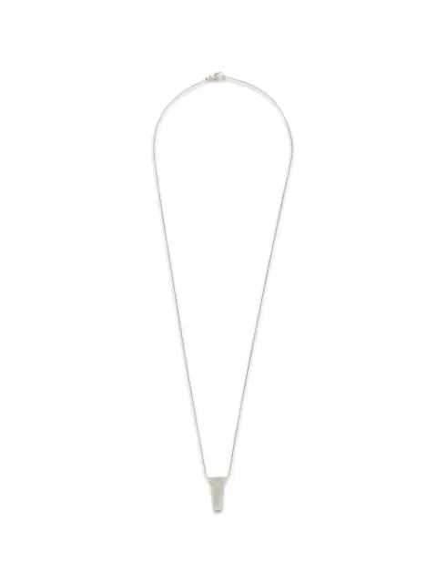 Rick Owens mini Trunk necklace Silver RJ0000146MMT12