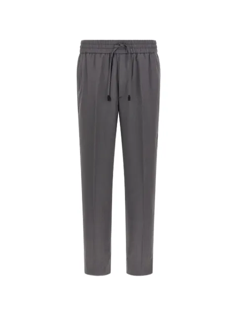 Brioni Asolo drawstring-waist trousers Grey RP2Z0LOEA341900