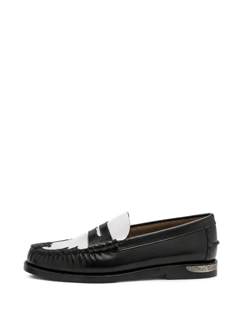 Sebago Dan Scarabeo leather loafers Black 76114YW