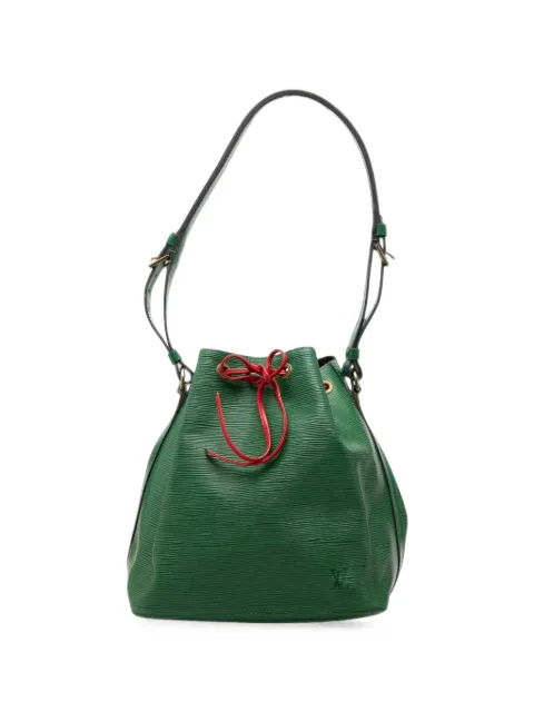 Louis Vuitton Pre-Owned 1994 Epi Petit Bicolor Noe bucket bag Green CDKWPTFGE687NLMH