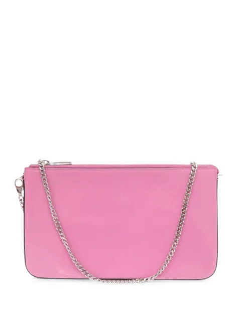 Christian Louboutin Pre-Owned 2010-2026 Patent Loubila Chain shoulder bag Pink I1H0ZJWAMVNAJ496