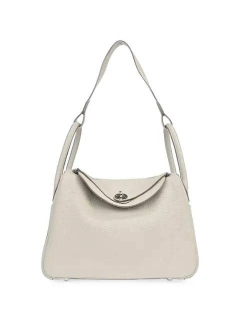Hermès Pre-Owned 2017 30 Lindy shoulder bag White 168246