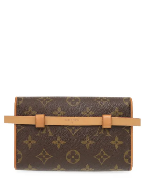 Louis Vuitton Pre-Owned 2001 Monogram Pochette Florentine belt bag Brown HQFZZ0SZQCM539NU
