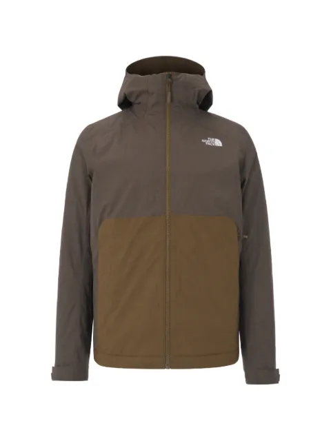 The North Face hooded colour-block jacket Green NF0A3YFIUG81
